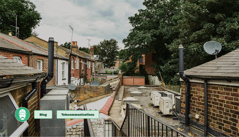 UK rural residential homes with older connectivity infrastructure, representing areas targeted by Project Gigabit broadband upgrades.