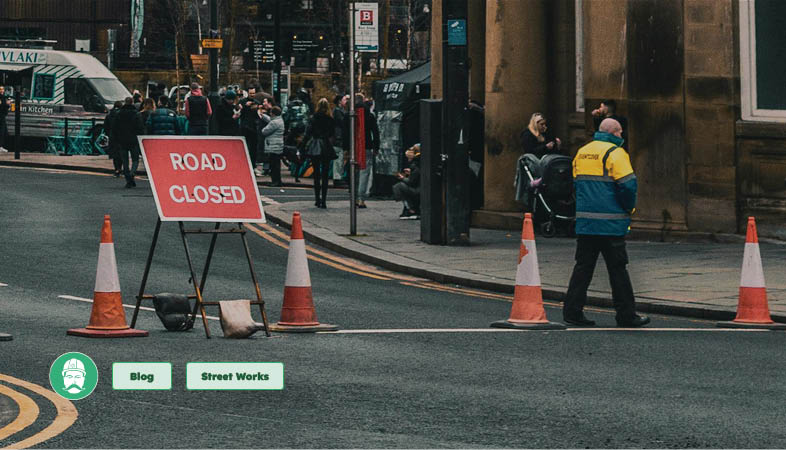 Utility street works planning and compliance processes before work starts on site