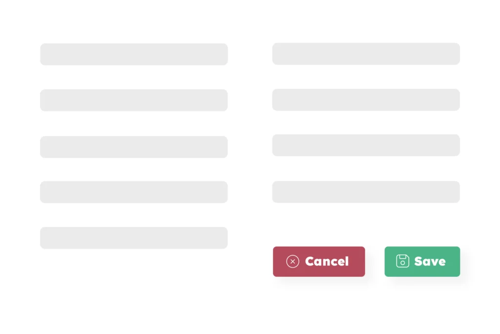 Request for quotation form used to build and save utility contract quotes.